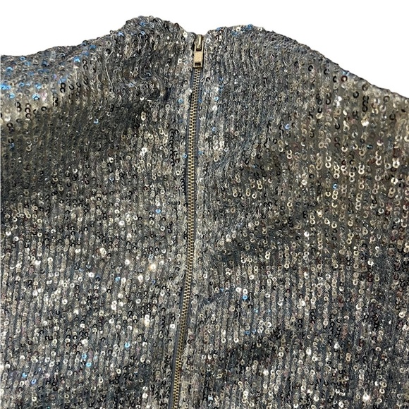 Fashion Nova - Baby Don’t Leave Sequin Skirt & Top Set - Women’s S - Picture 7 of 10